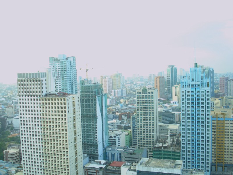 Makati Skyline View from Master Bedroom